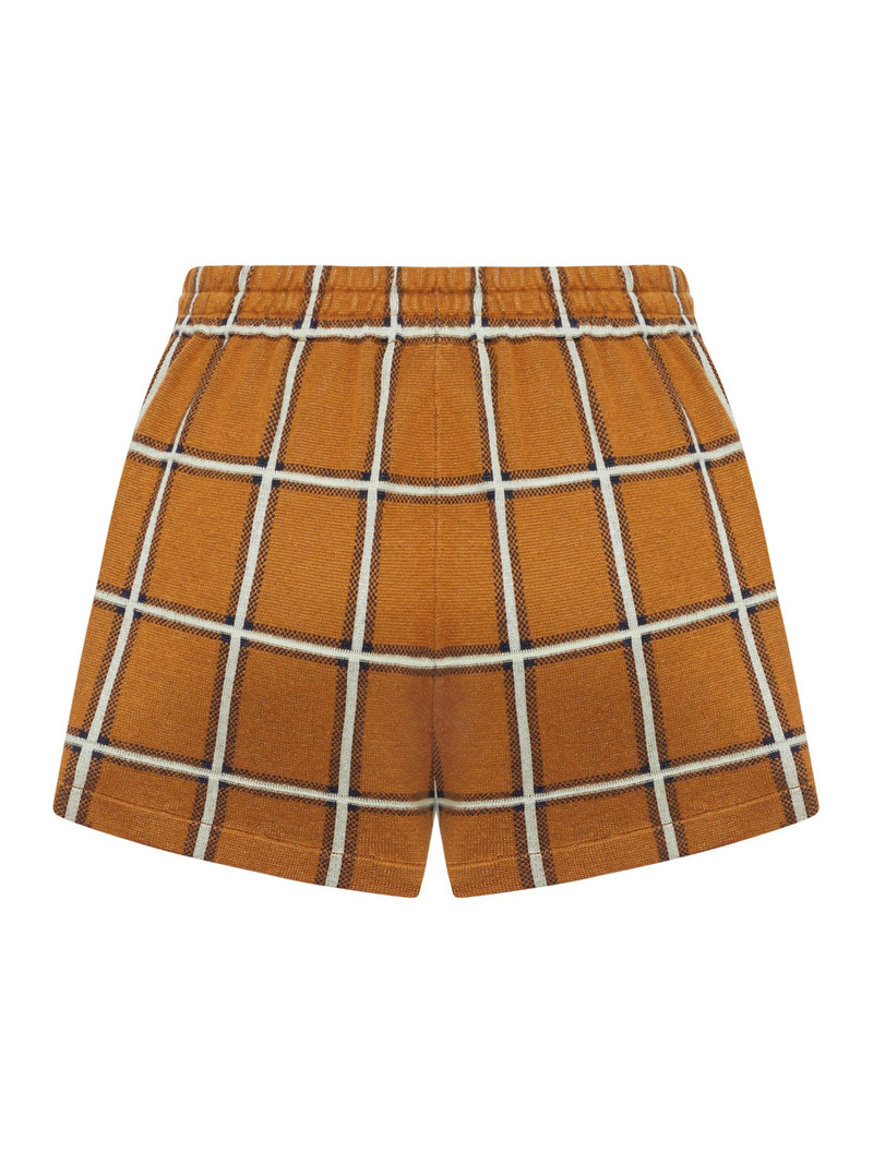 GUEST IN RESIDENCE SILK BLEND CHECKED SHORTS outlook