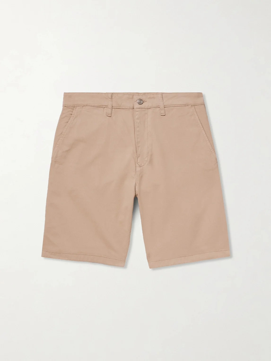 Aden 1923 Straight-Leg Organic Cotton-Blend Twill Shorts - 1