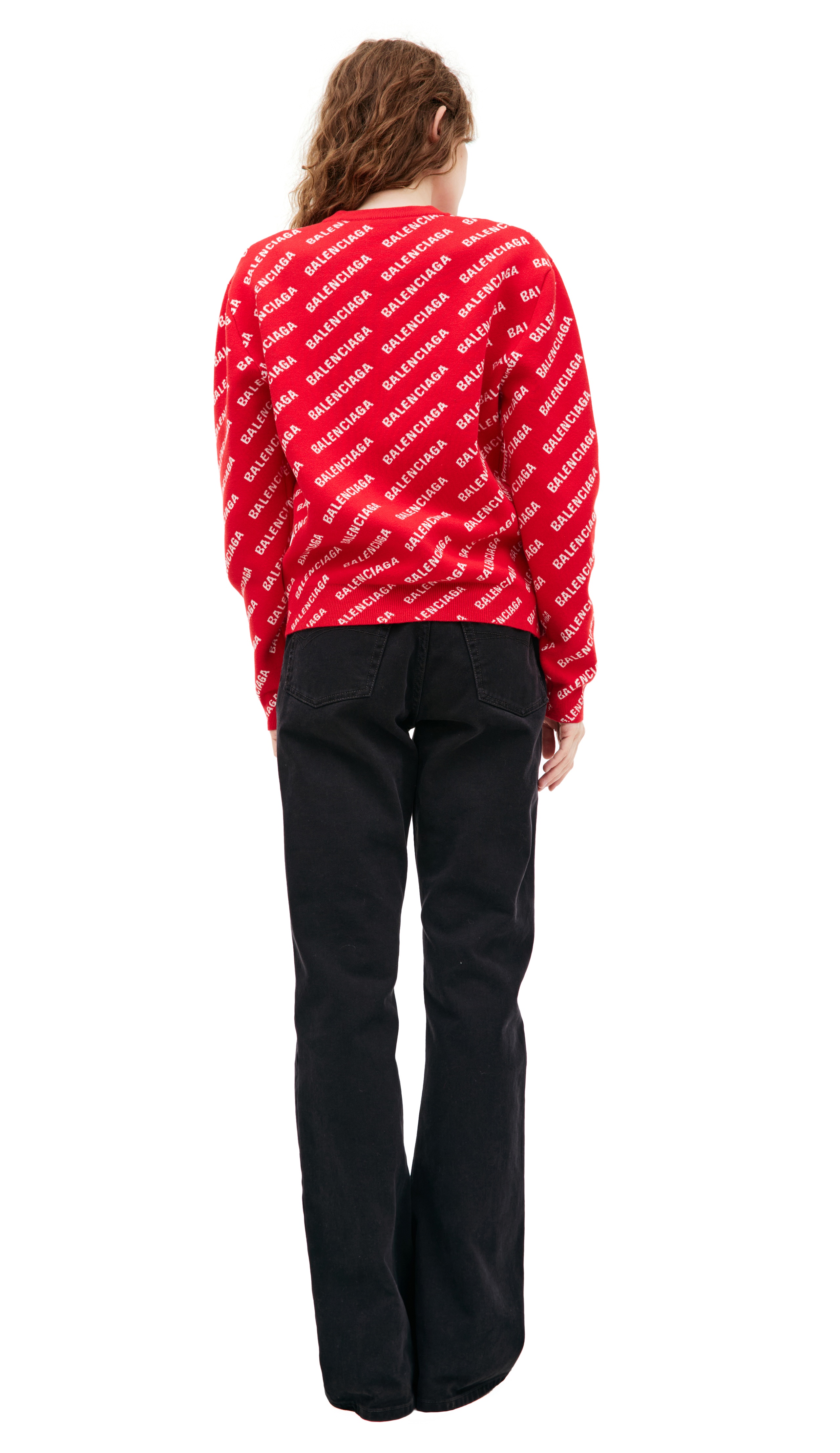 RED LOGO SWEATER - 3
