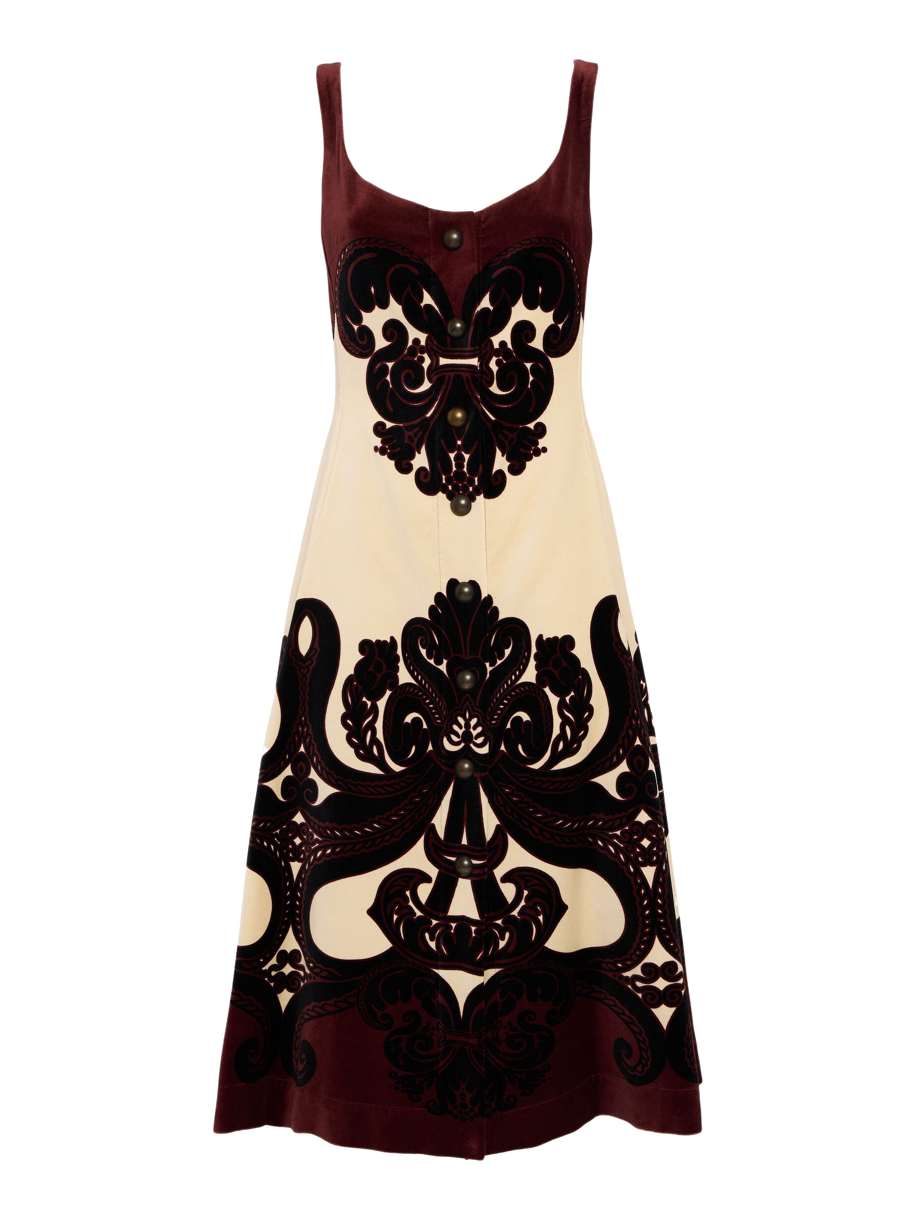 La DoubleJ Ella Midi Dress Placee Corsini Placée Cream at Nordstrom - 2