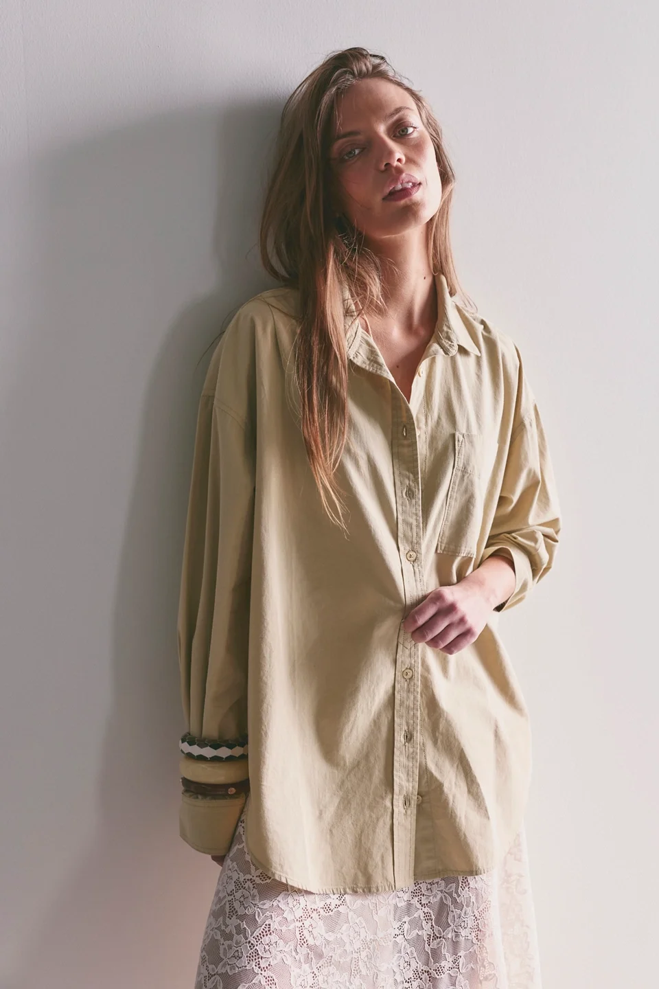 We The Free Lexi Poplin Button Down Shirt - 1