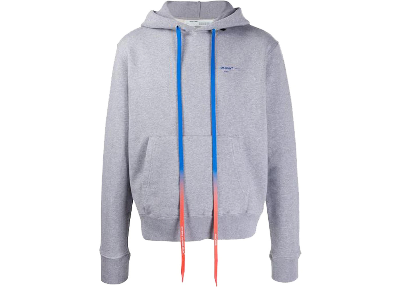 OFF-WHITE Acrylic Arrows Hoodie Grey/Blue - 1
