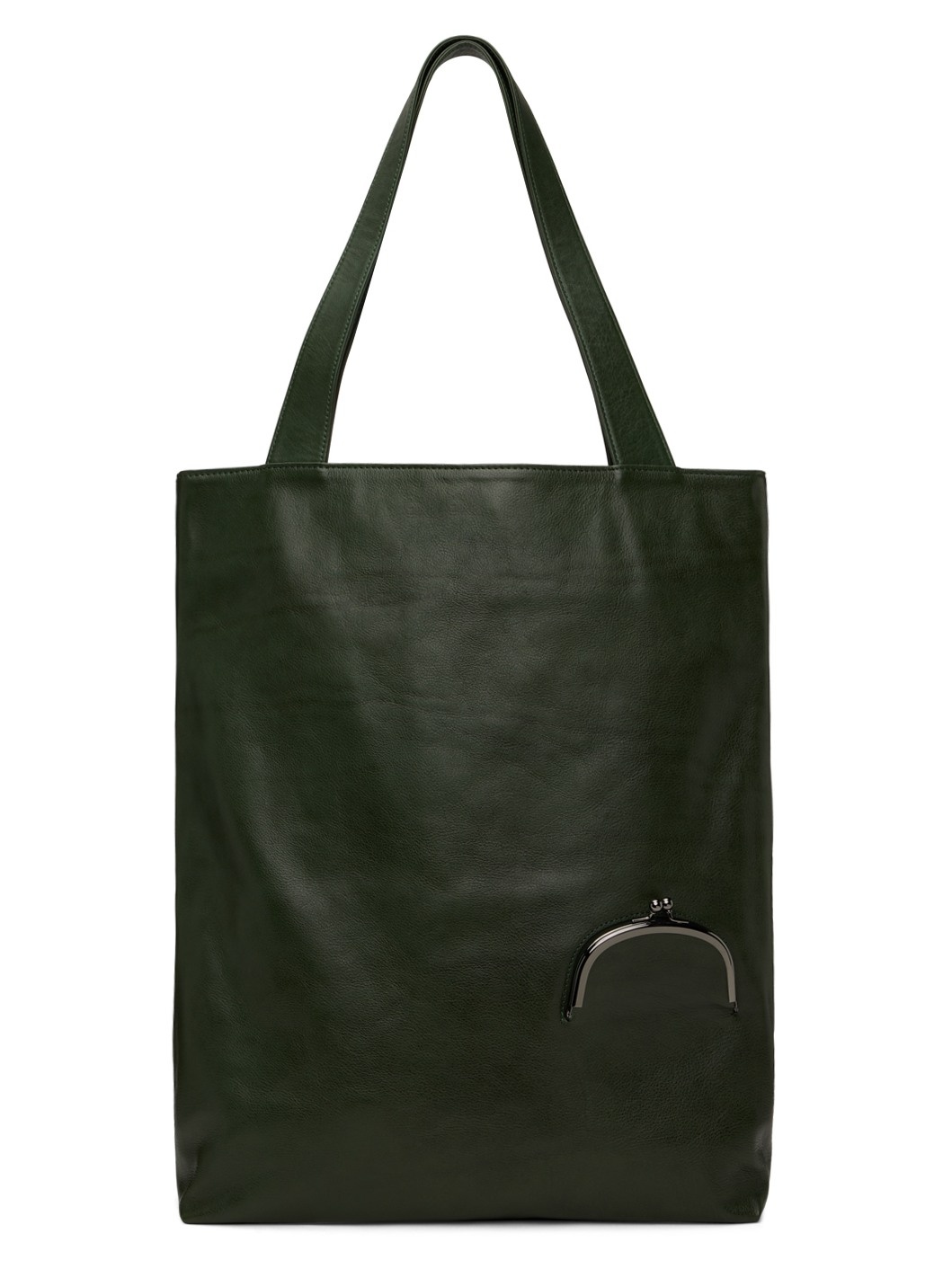 Green discord Large Clasp Tote - 1