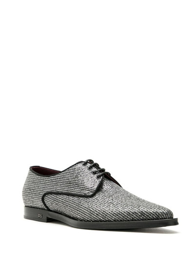 Dolce & Gabbana Millennials metallic Derby shoes outlook