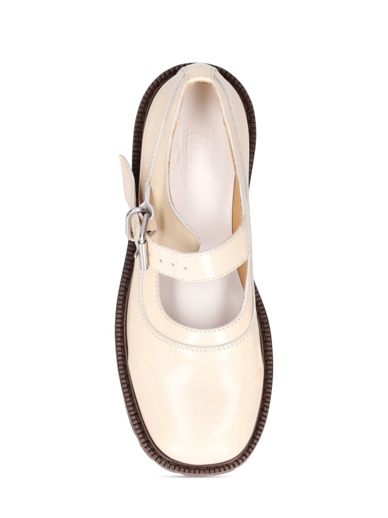 30mm Side Court leather Mary Jane flats - 6