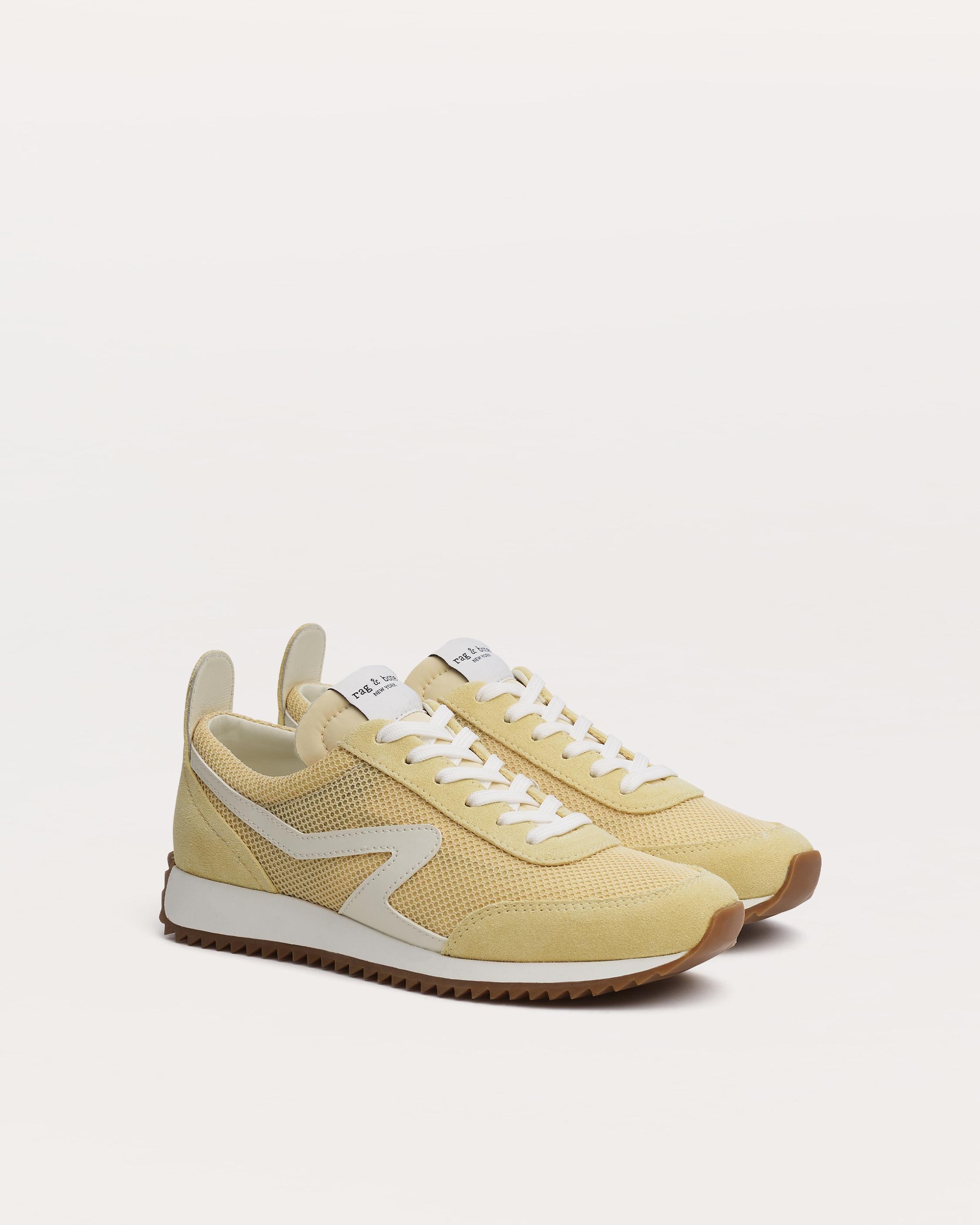 Retro Runner Sneakers
Mesh & Suede - 3