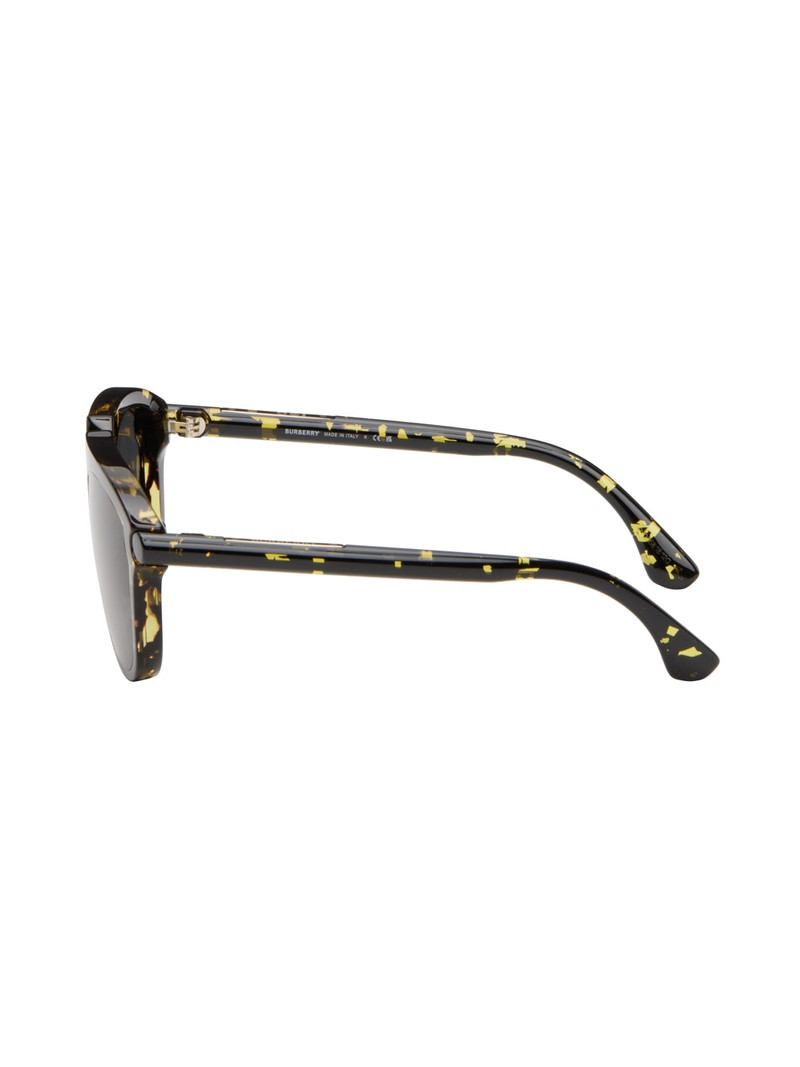 Brown Tubular Sunglasses 3
