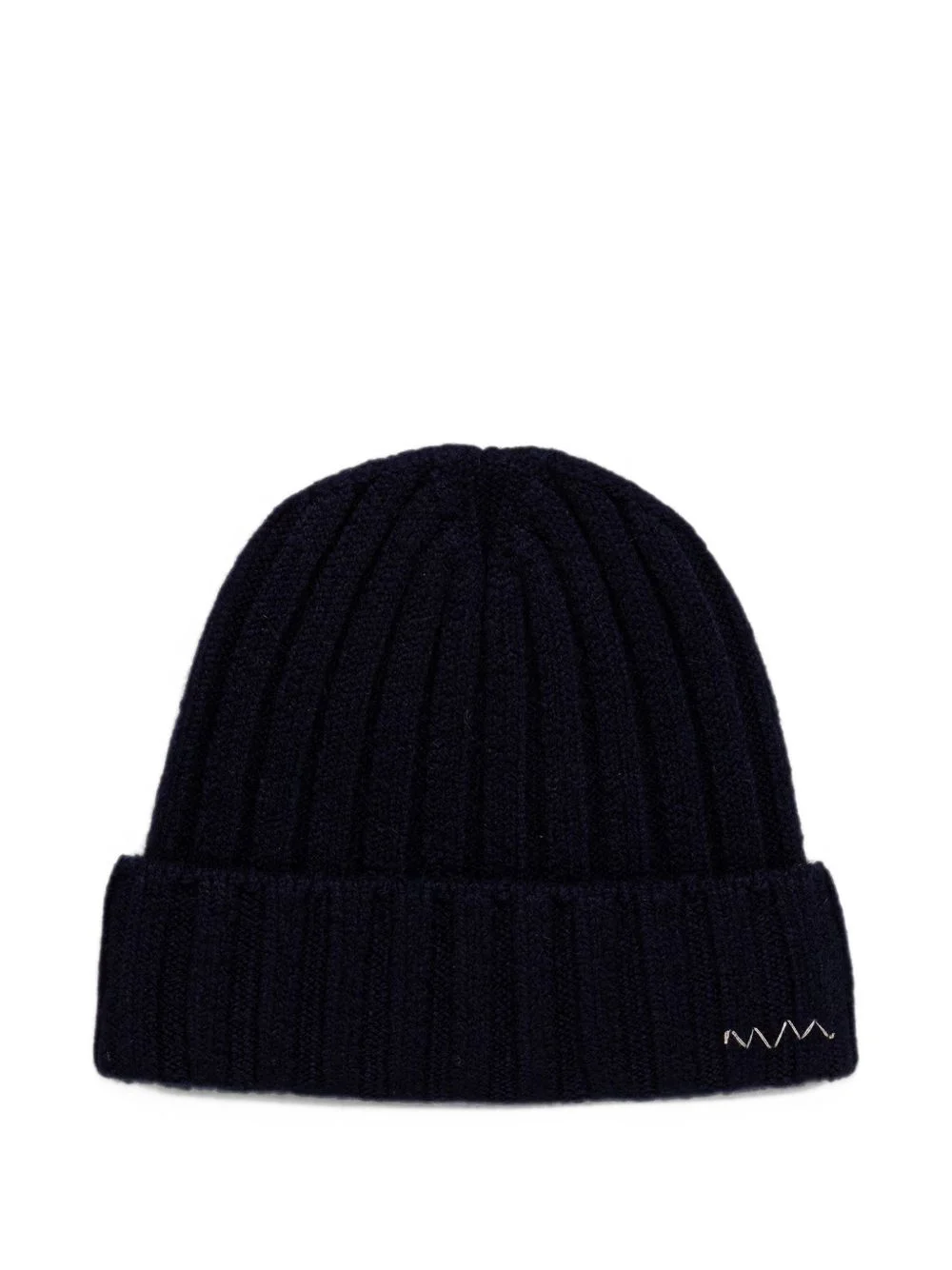 ribbed-knit beanie hat - 1