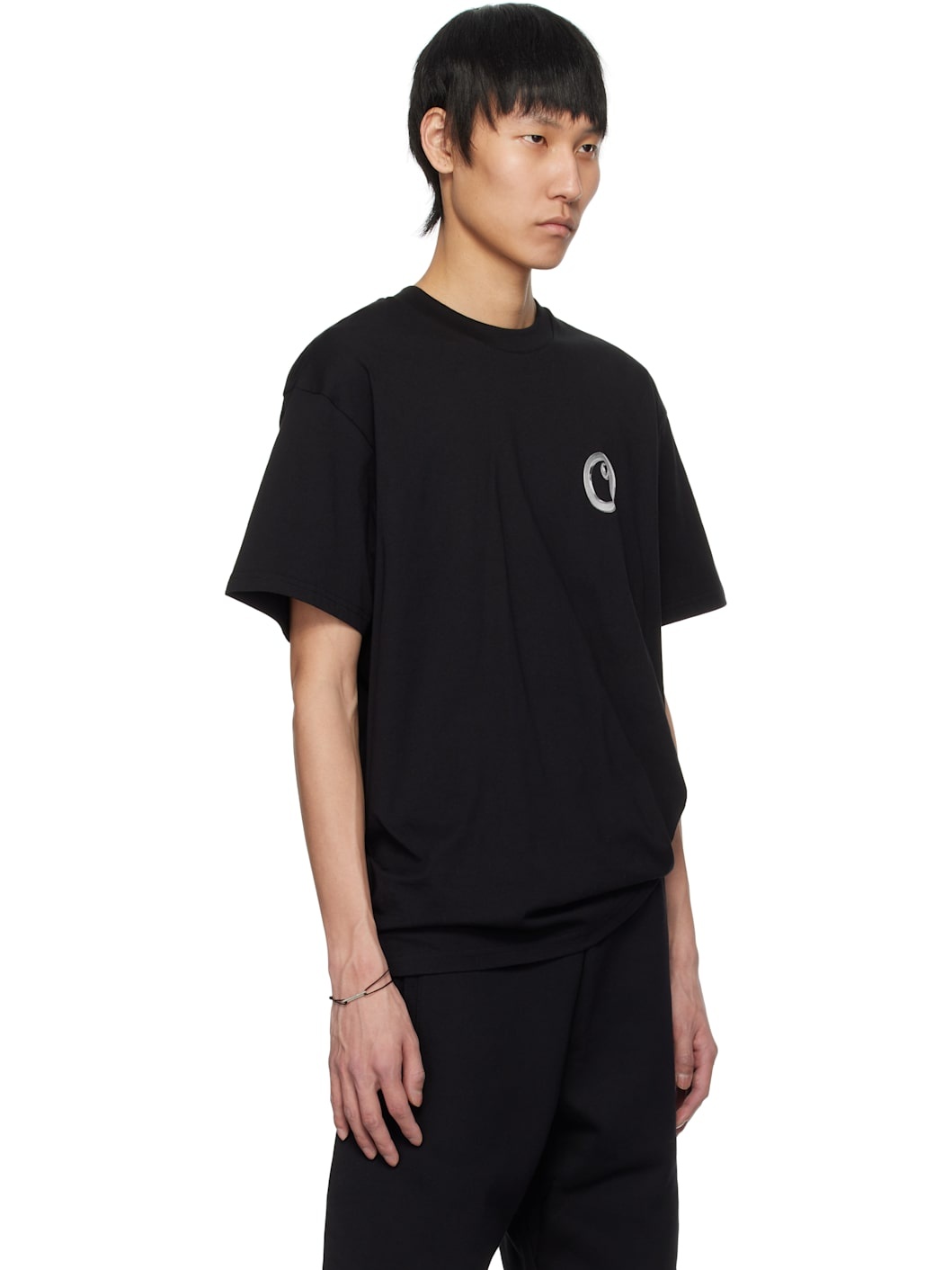 Black Linked Charms T-shirt - 2