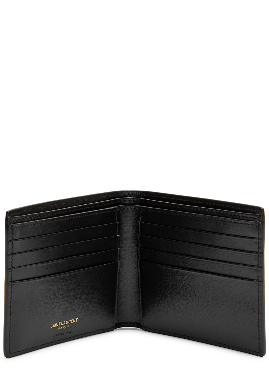 Logo leather wallet - 3