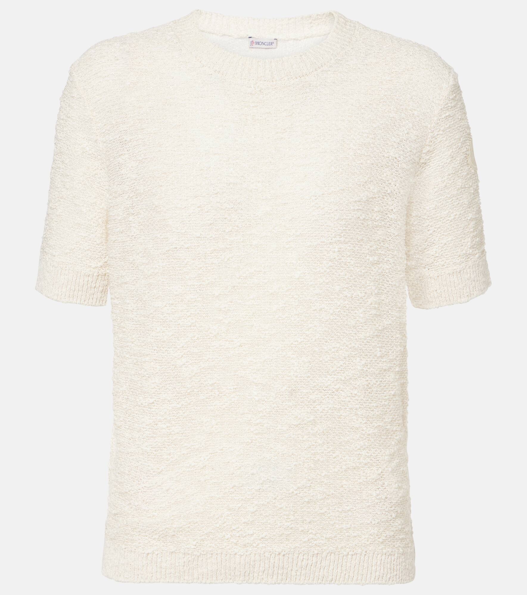 Cotton-blend sweater - 1