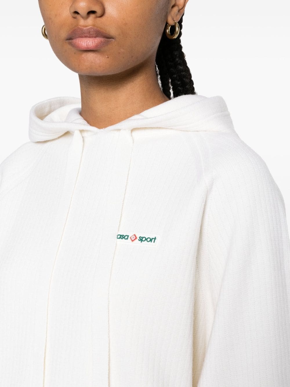 Casa Sport ribbed hoodie - 5