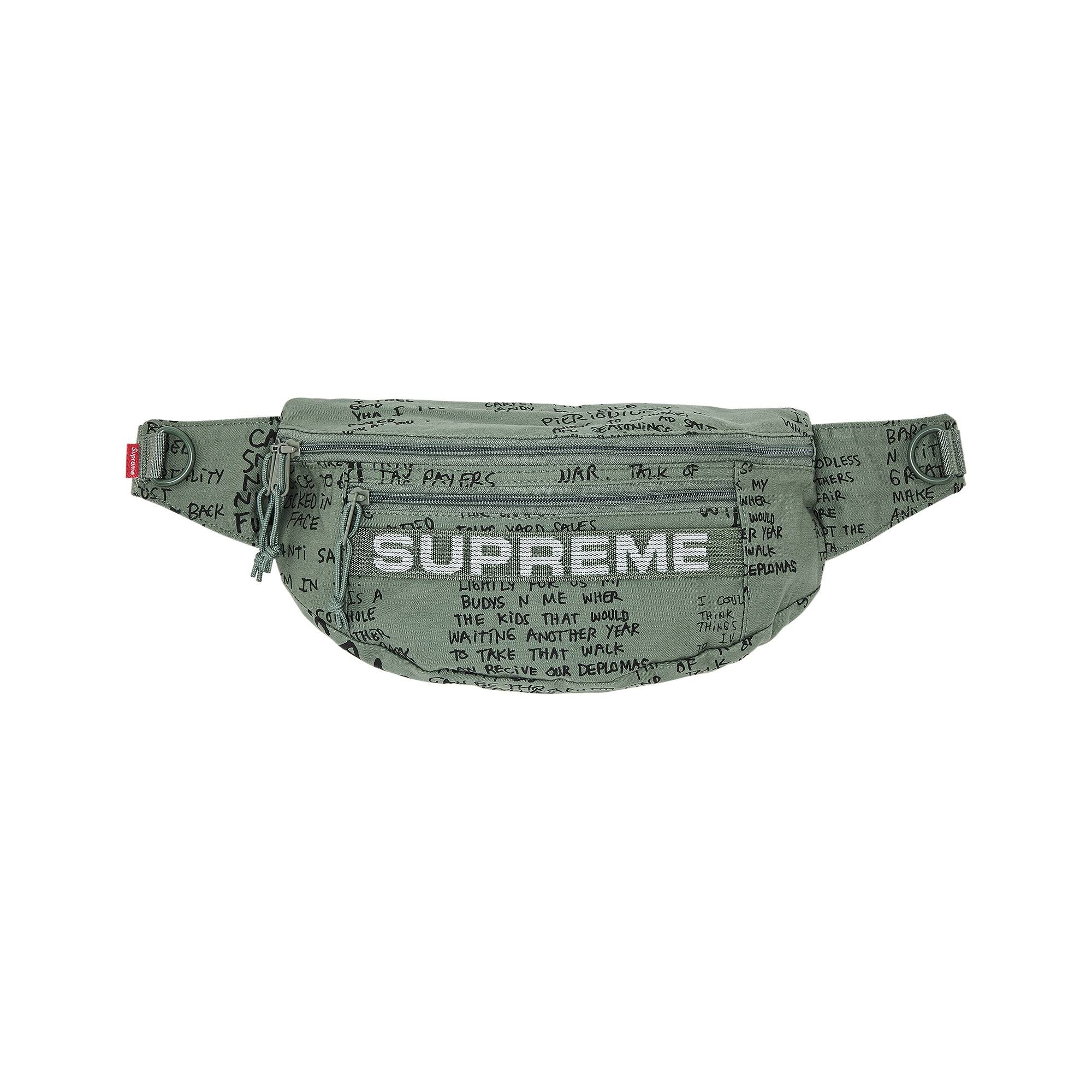 Supreme Field Waist Bag 'Olive Gonz' - 1