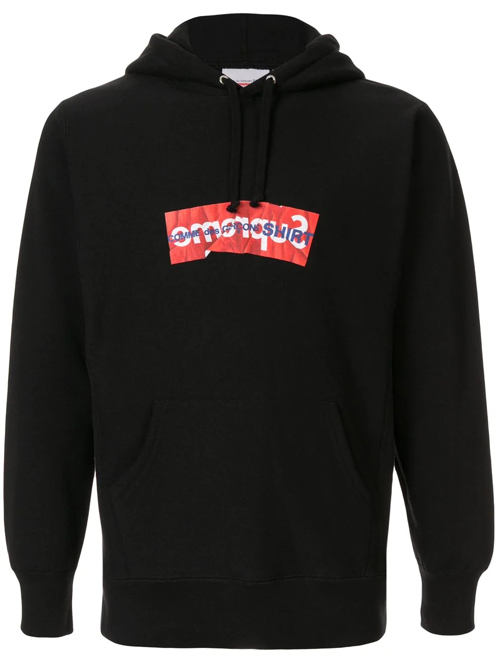 x Commes Des Garcon logo hoodie - 1