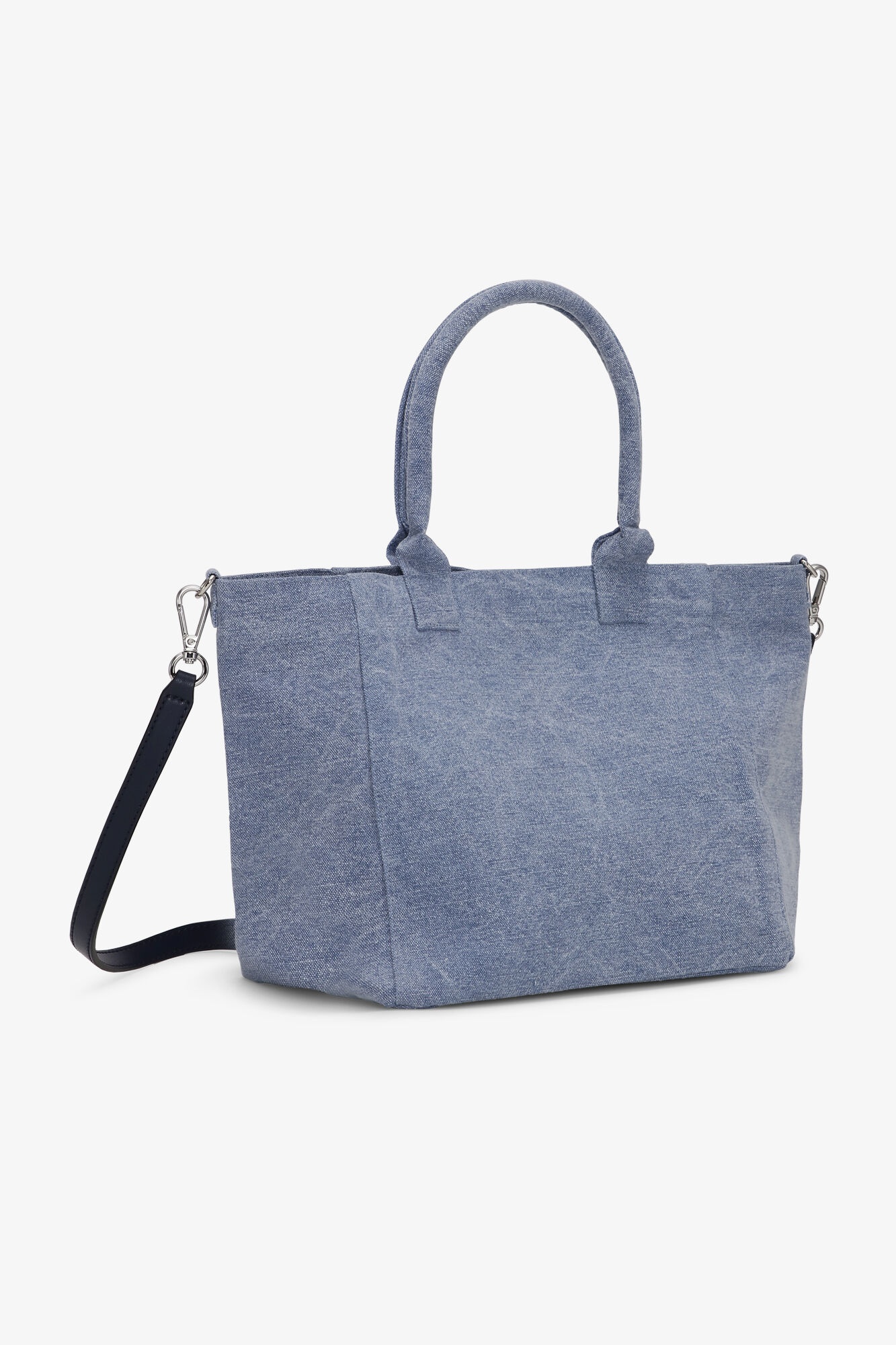 WASHED BLUE SMALL SHOPPER - 2