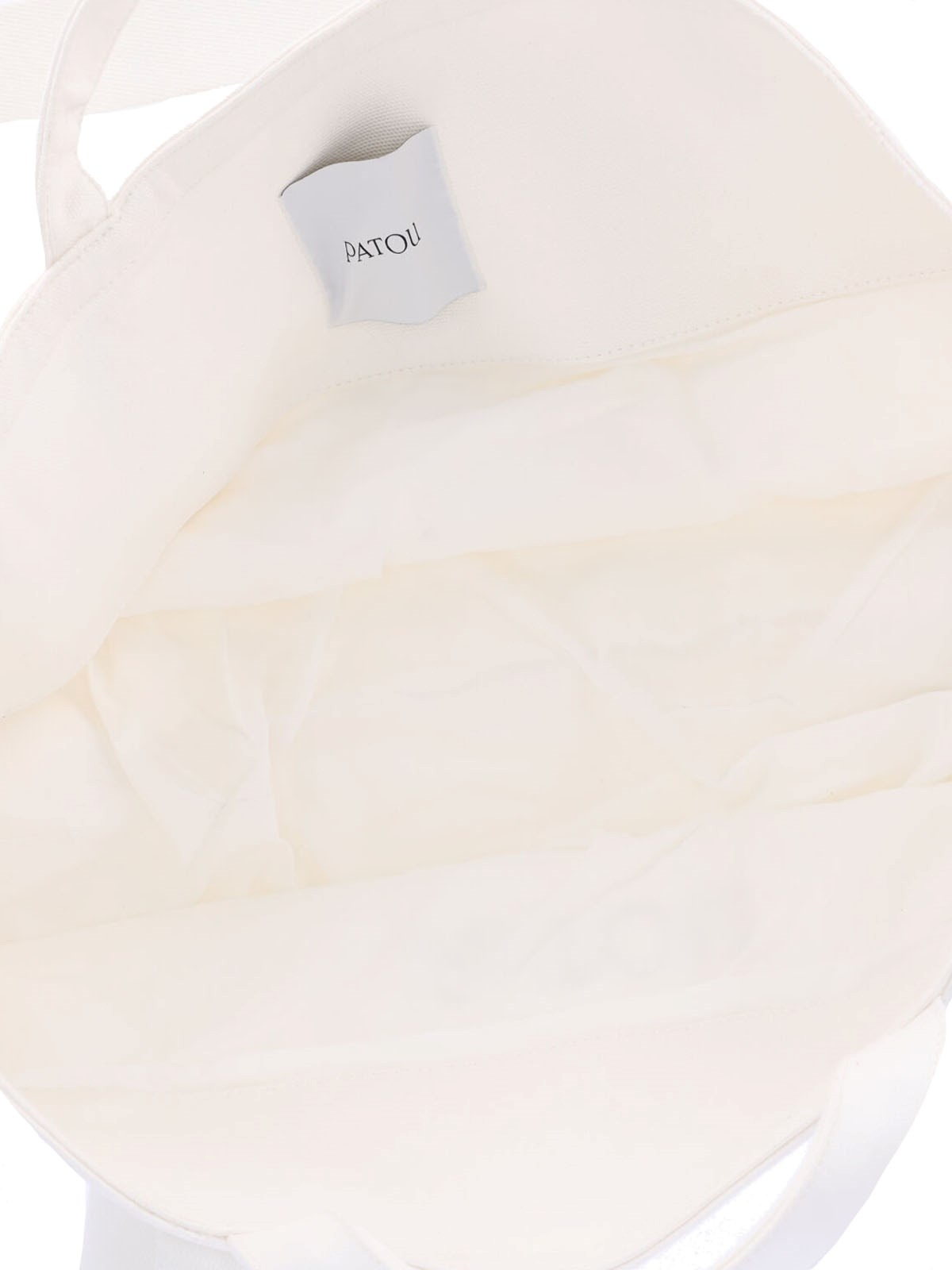 'PATOU' LARGE TRAPEZE TOTE BAG - 4