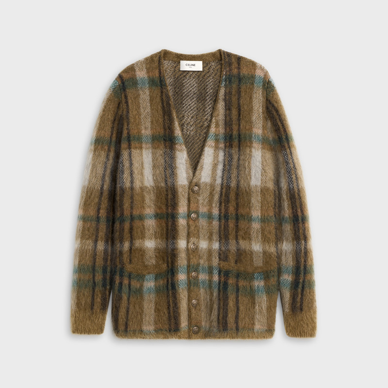 CARDIGAN IN BRUSHED MOHAIR 1