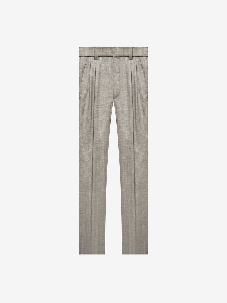 Double Pleated Trouser - 1