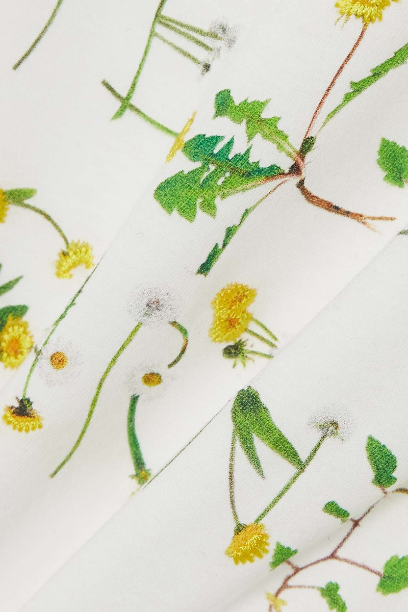 Dandelion printed cotton-jersey T-shirt 4