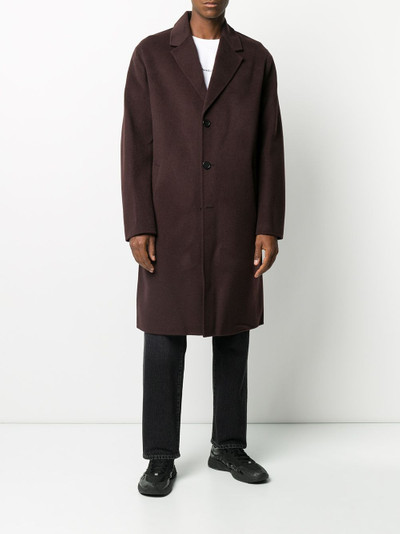 Acne Studios single-breasted coat outlook