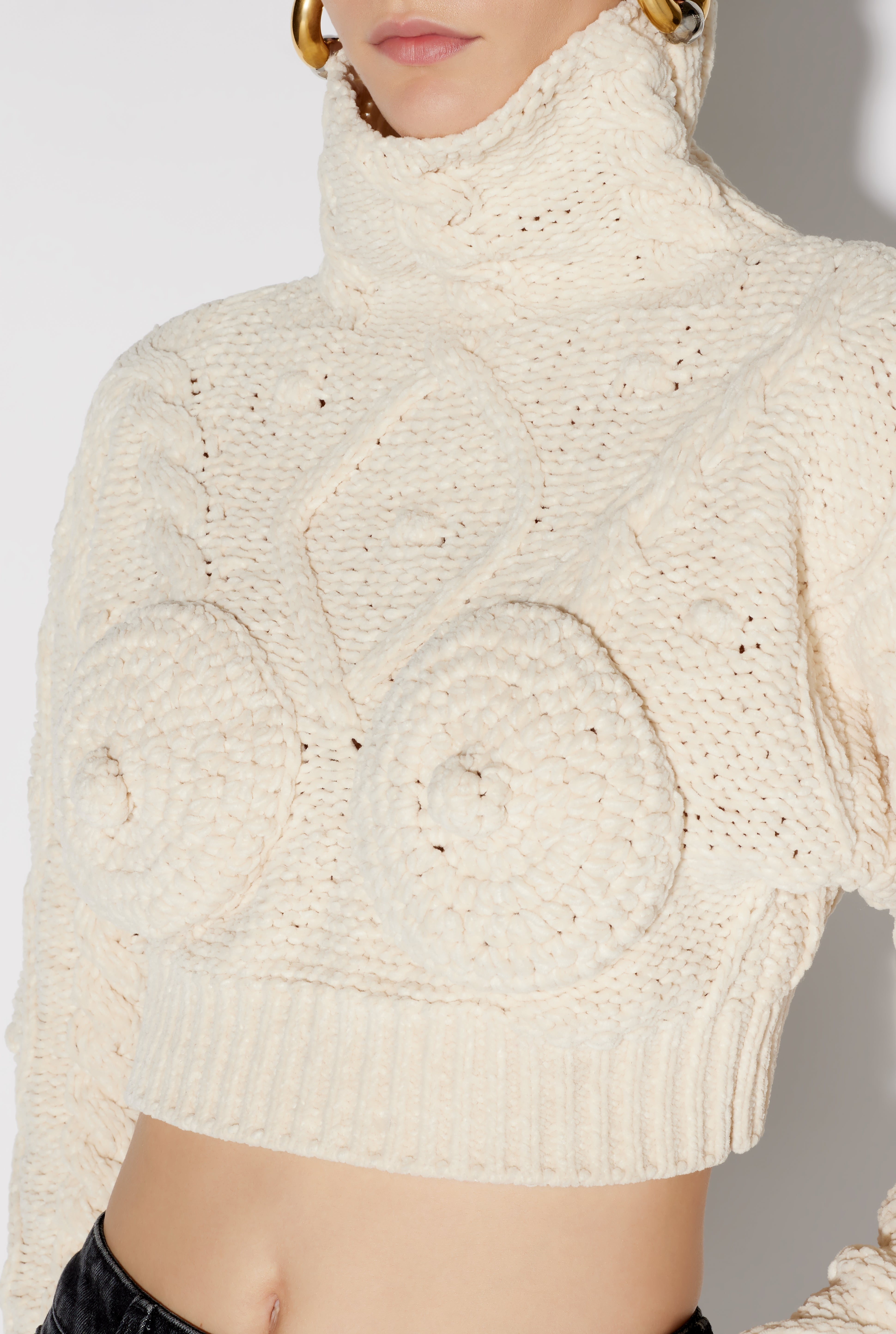 THE CROPPED MADONE SWEATER - 4