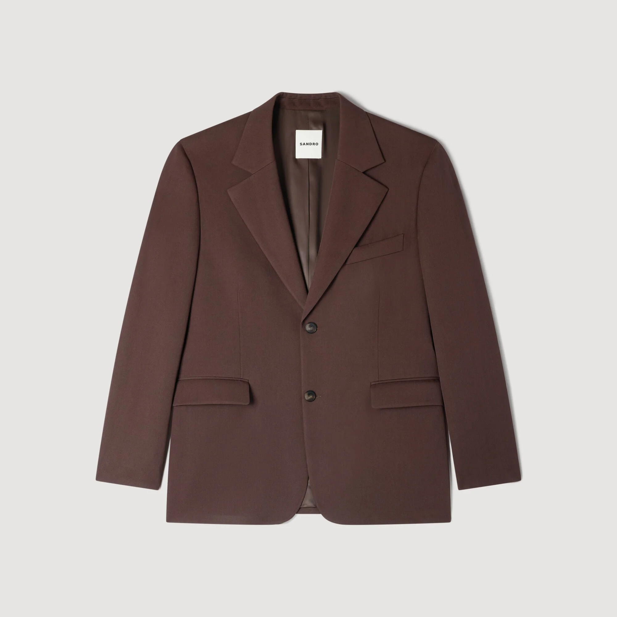 OVERSIZED WOOL JACKET - 1