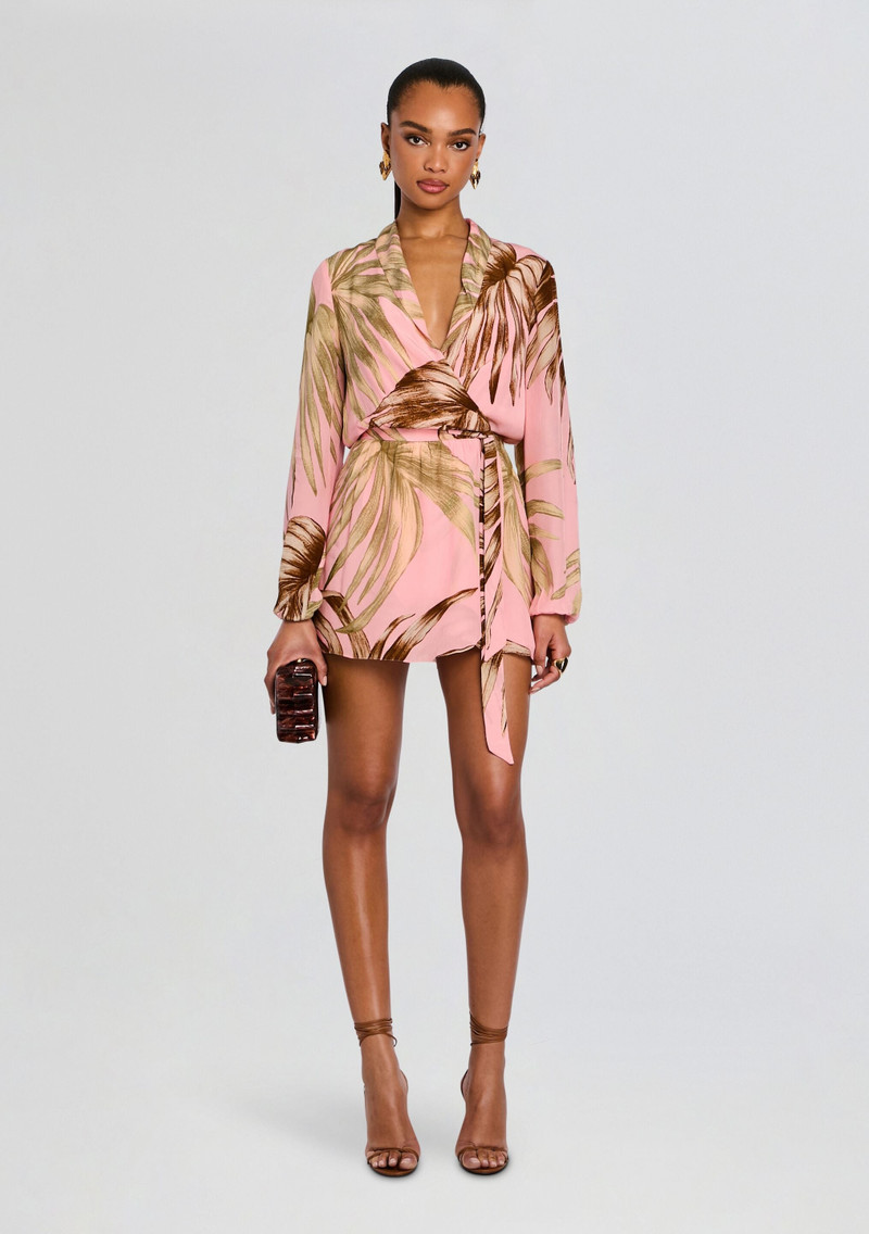 FAWN MINI DRESS WITH DETACHABLE BELT 1