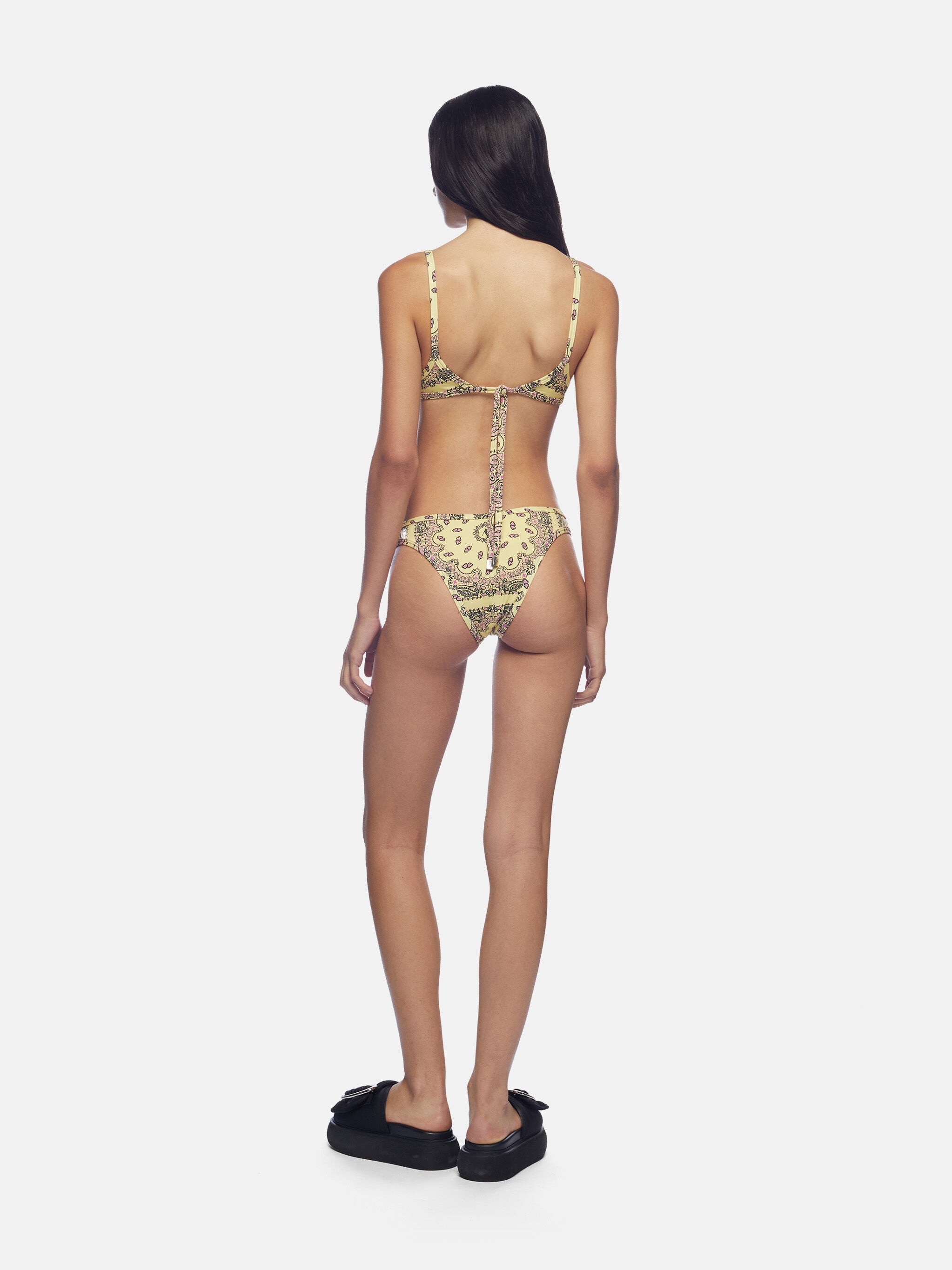 BANANA, BLACK AND FUCHSIA BIKINI - 4