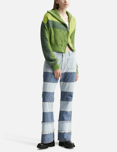 Andersson Bell MAHINA BLOCKING PATCHWORK JEANS outlook