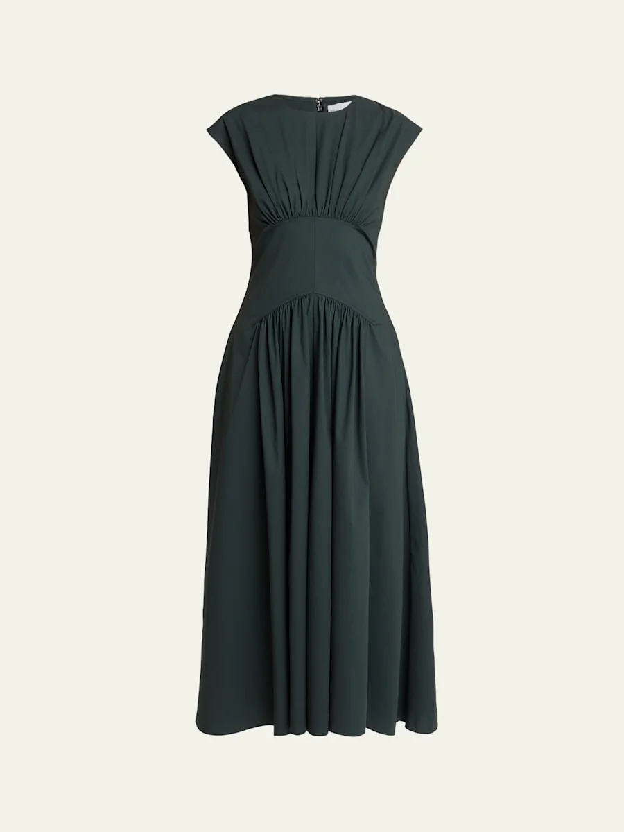 Nyssa Stretch Cotton Maxi Dress - 1