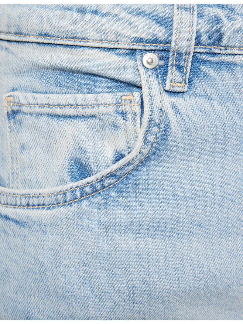 Arellia Skimmer Barrel-Leg Denim Jeans 6