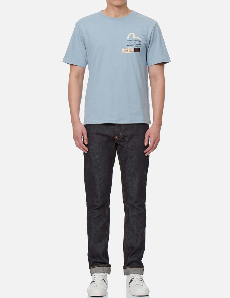 LABEL-PATTERN DAICOCK PRINT CARROT FIT JEANS #2017 6