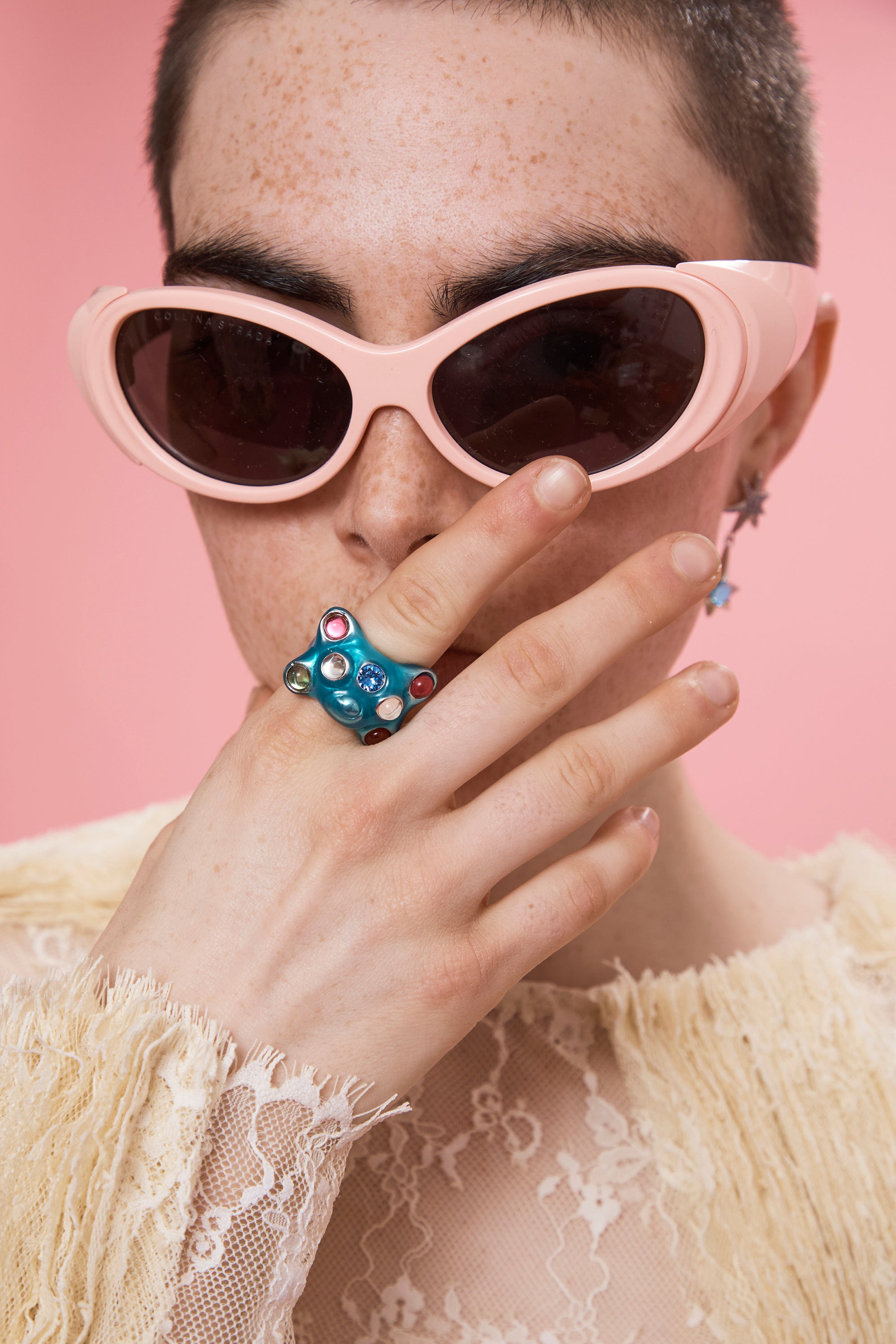 TURQUOISE TEDDY RING - 3