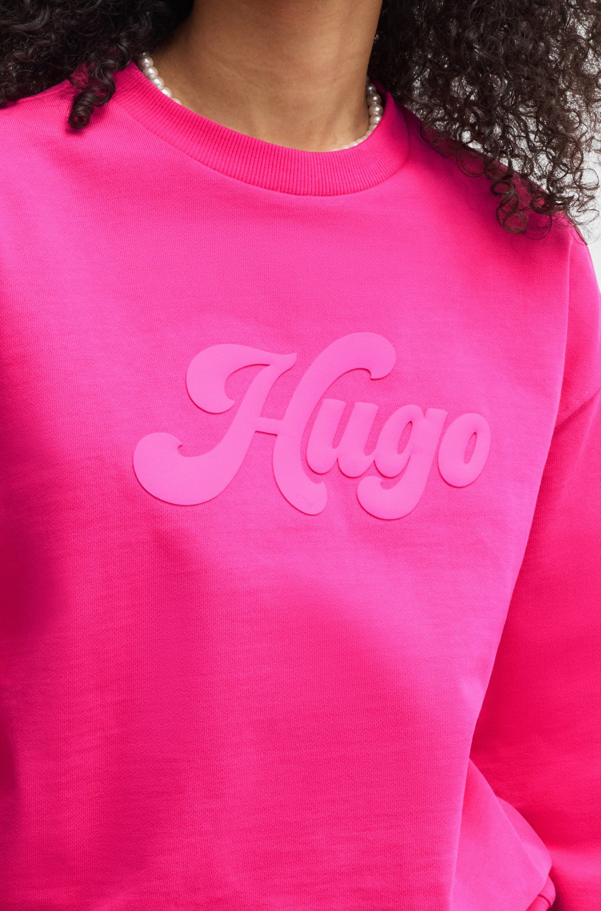 RELAXED-FIT SWEATSHIRT WITH RETRO LOGO - 5