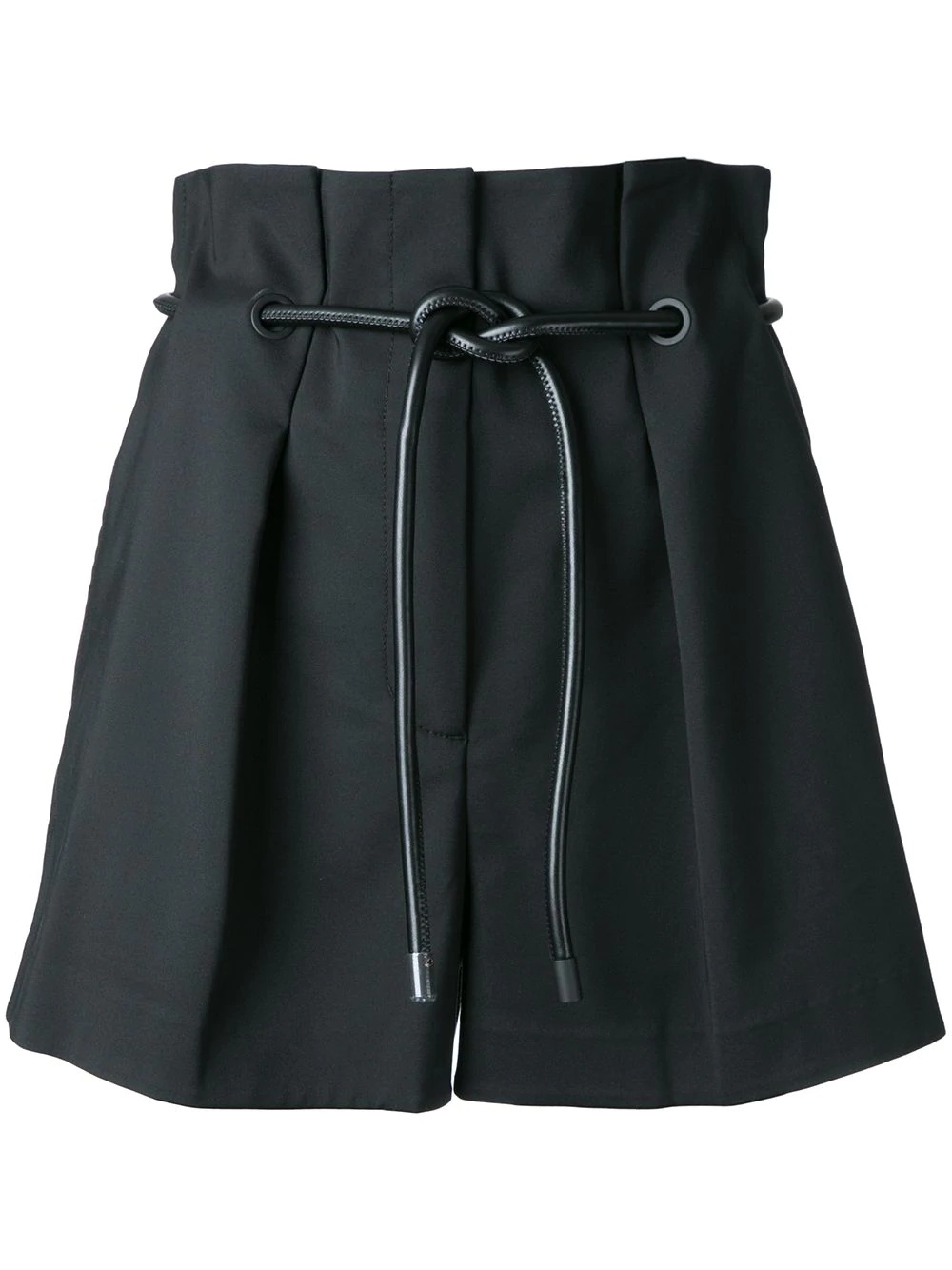 origami pleated shorts - 1