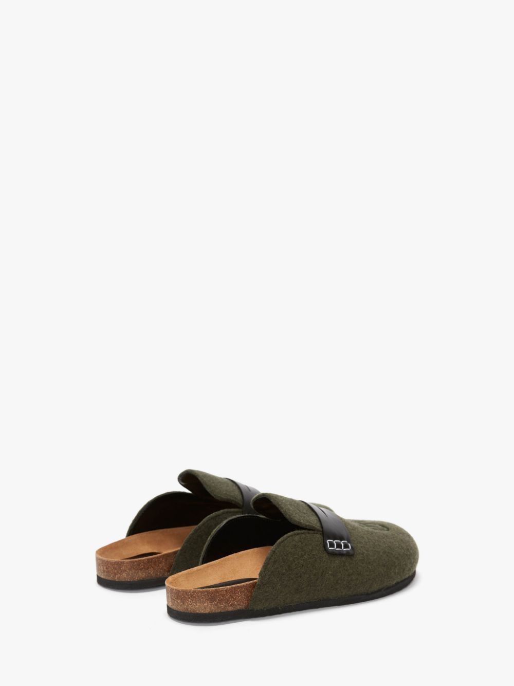 FELT LOAFER MULES - 3