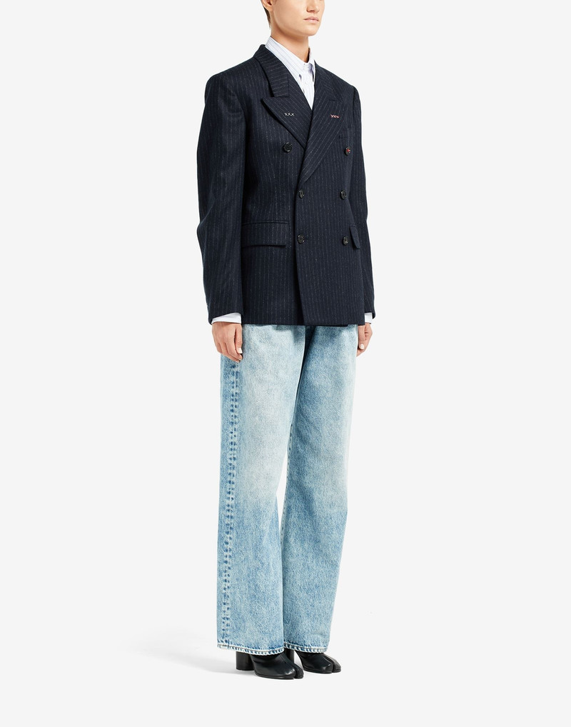 Wool stripes jacket 3