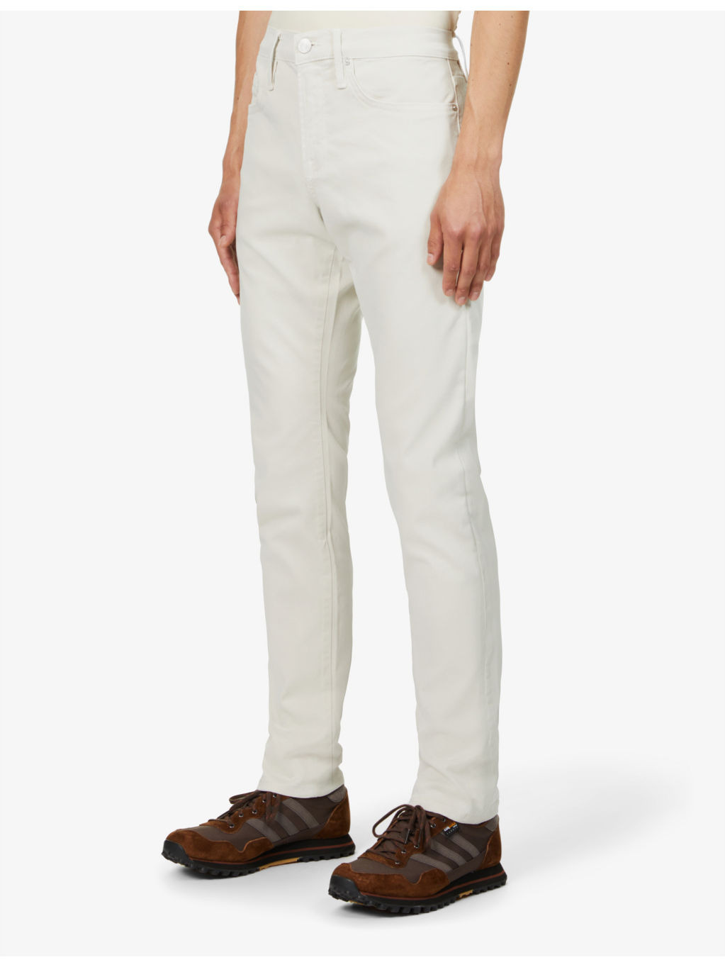 L’homme slim-fit slim-leg stretch-woven trousers - 3