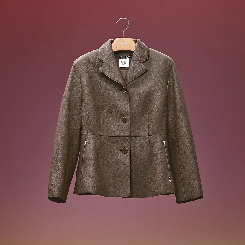 Equestrian leather jacket - 4