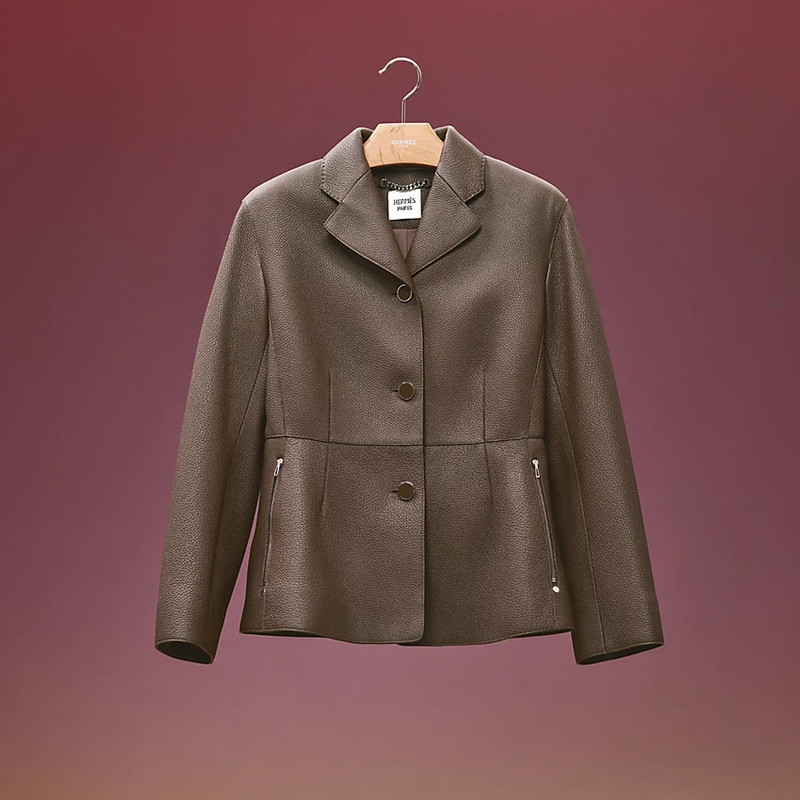 Equestrian leather jacket 4