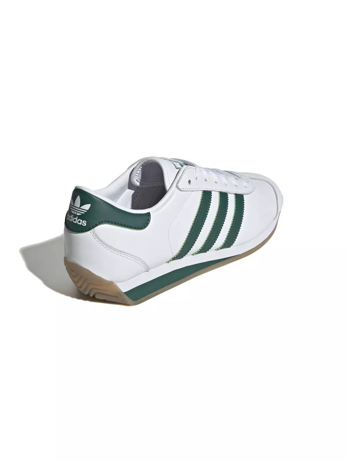 Originals Country II "Ftwr White/Collegiate Green/Ftwr White" Men's Shoe - 4