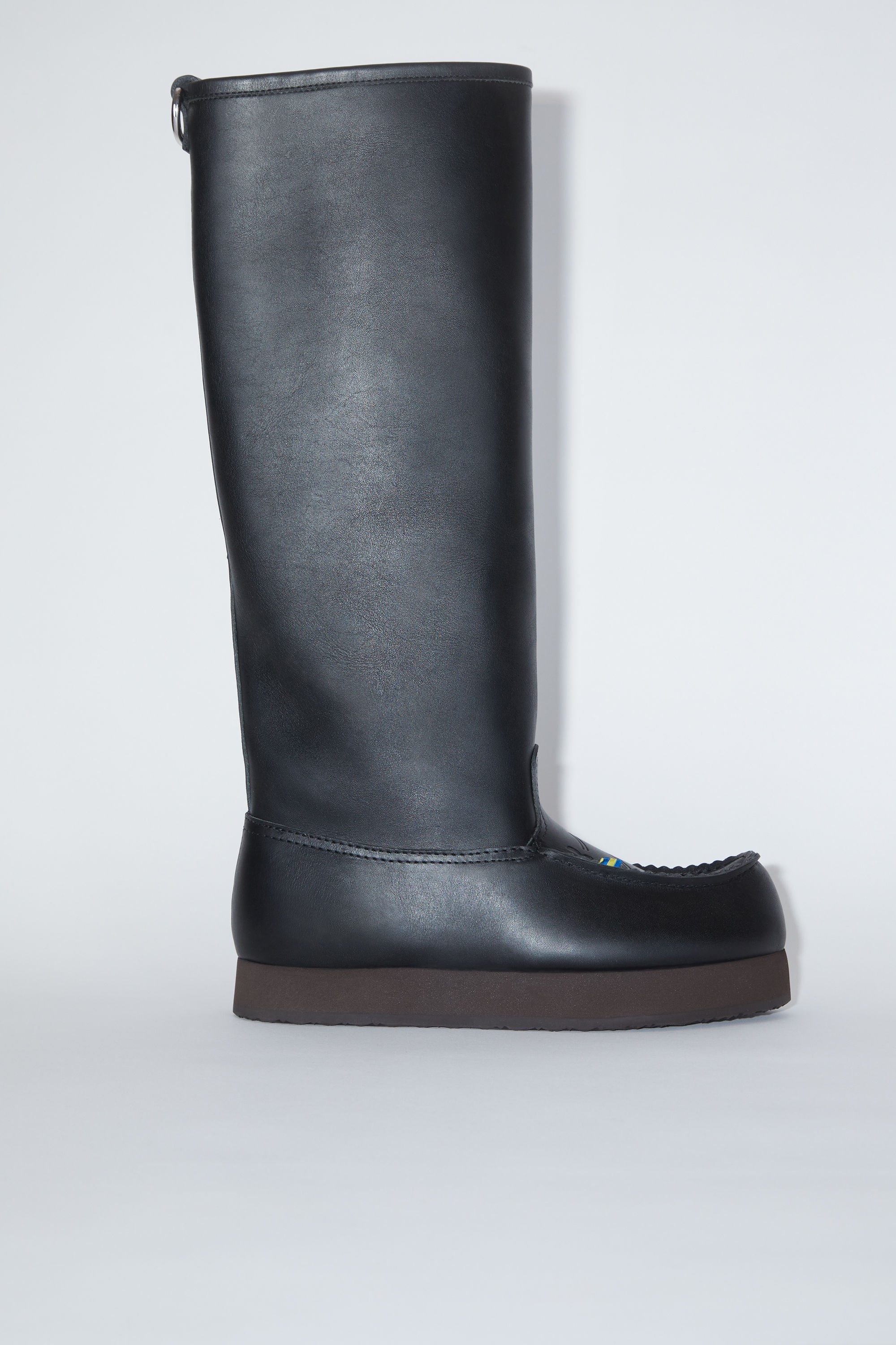 Leather boots - Black - 1