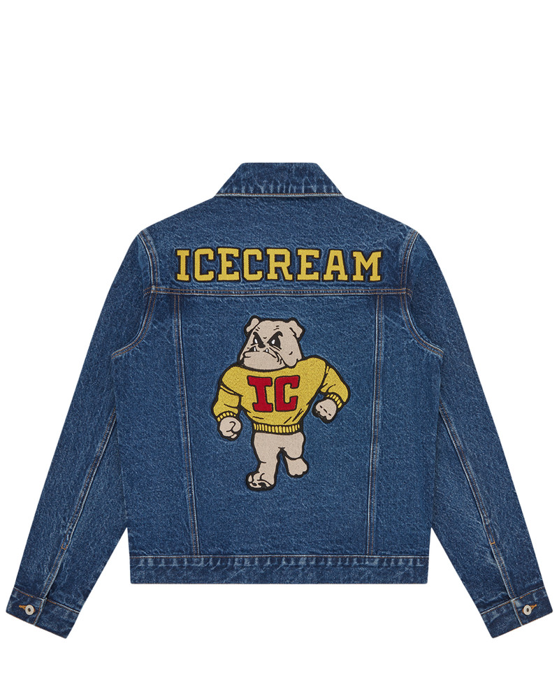 ICECREAM MASCOT DENIM TRUCKER JACKET outlook