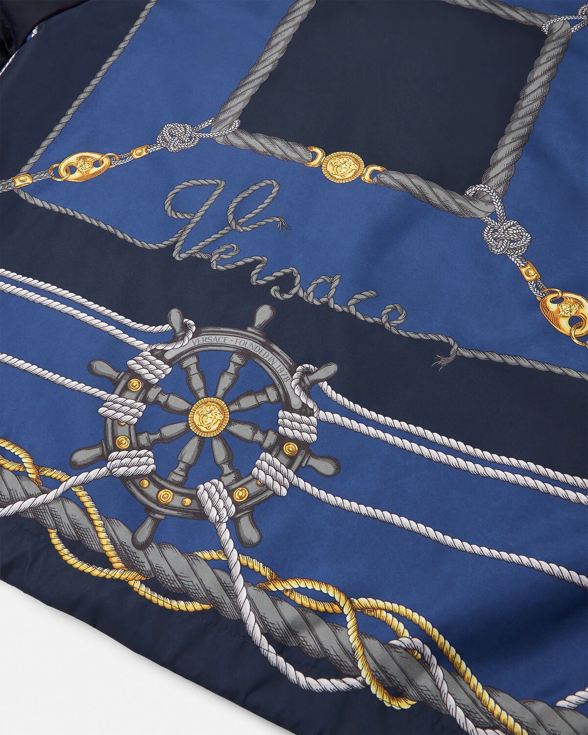 Versace Nautical Windbreaker Jacket - 5