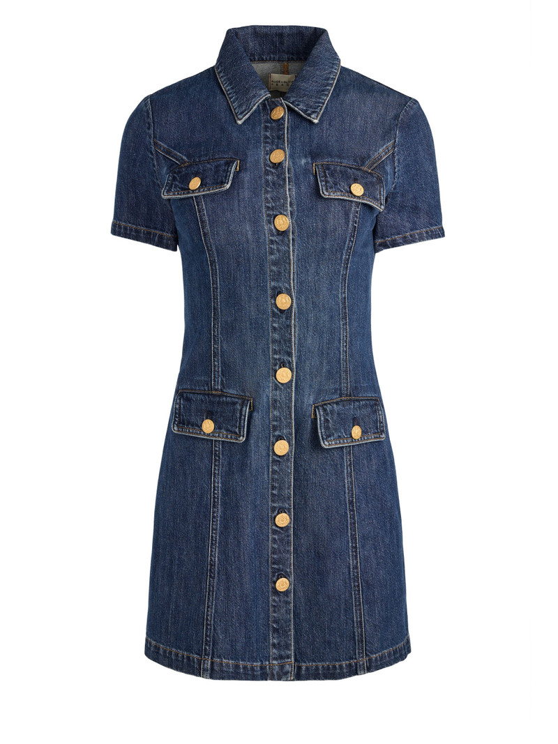 JAMIE DENIM MINI DRESS 1