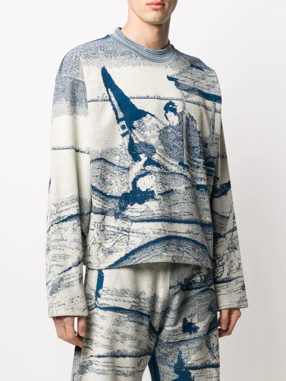 Ama Diver jacquard jumper - 3