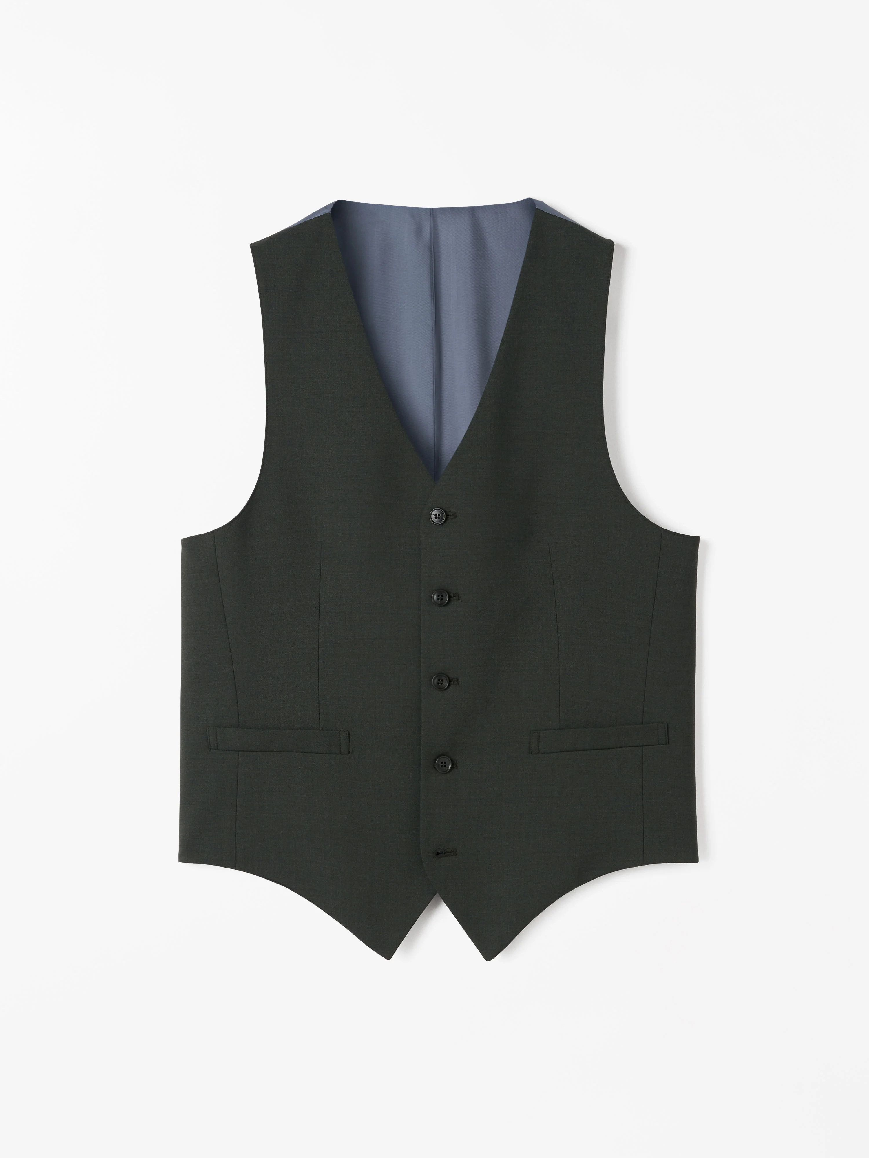 Wayde Wool Blend Waistcoat - 1