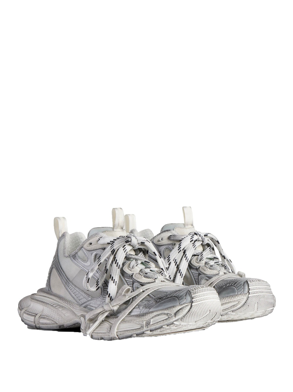 Balenciaga Men Worn-Out Effect 3Xl Mesh Sneakers - 2