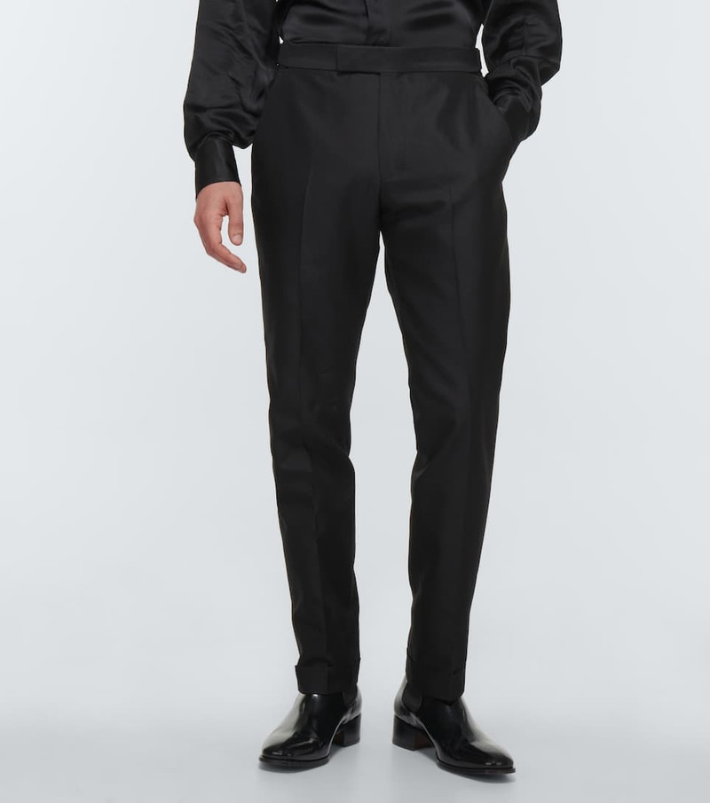 Cotton, wool and silk suit 5