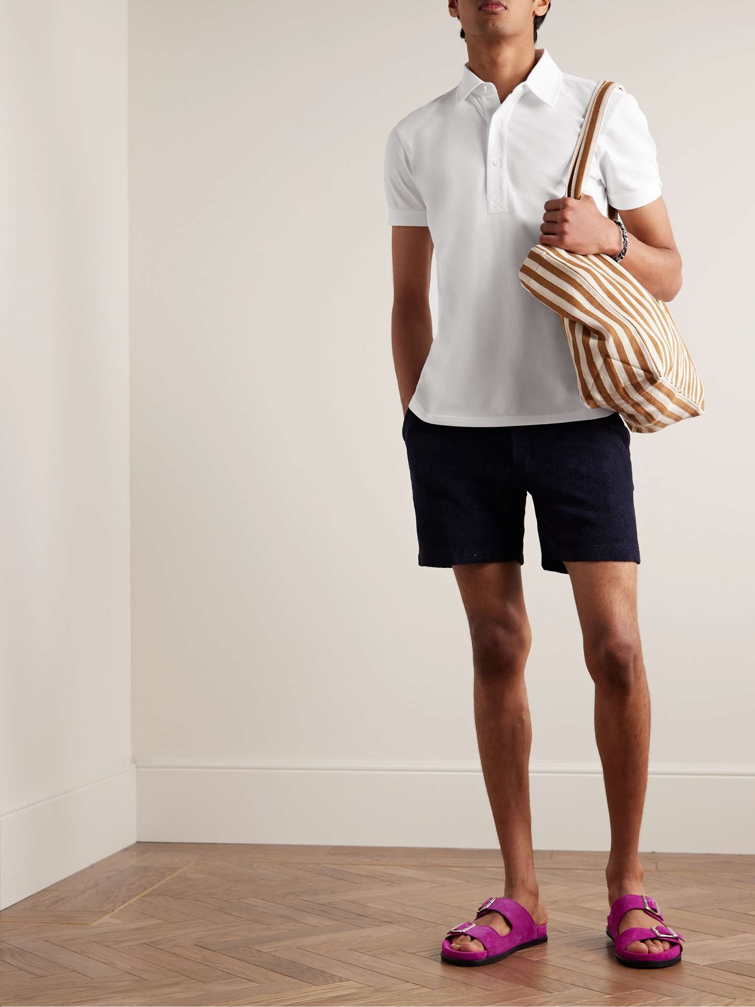 Sebastian Slim-Fit Cotton-Piqué Polo Shirt - 2
